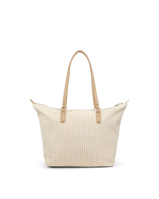 Tommy Hilfiger Natural Poppy Summer Tote Bag