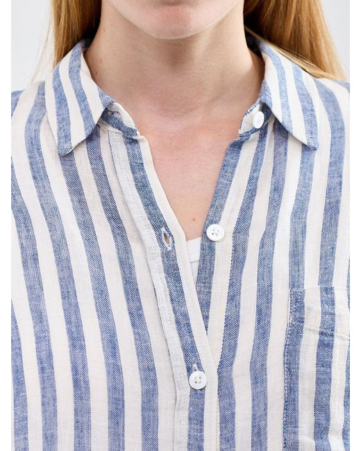 Rails Blue Charli Stripe Shirt Multi