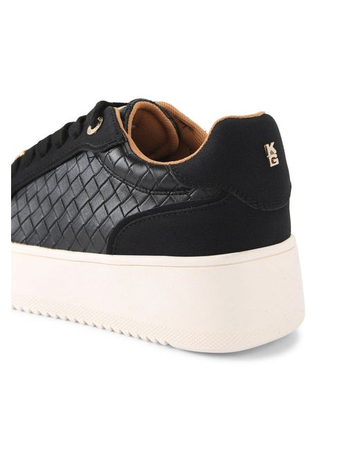KG by Kurt Geiger White Lighter Weave Trainers