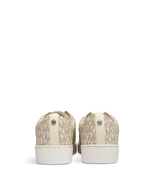 Michael Kors White Keaton Trainers