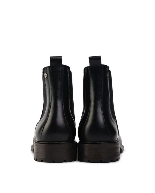 Sole Black Pento Chelsea Boots for men