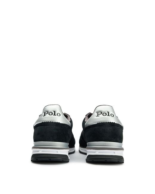 Polo Ralph Lauren Black Varick Trainers for men