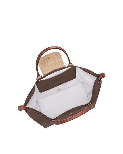 Longchamp Brown Le Pliage Original Shoulder Bag L