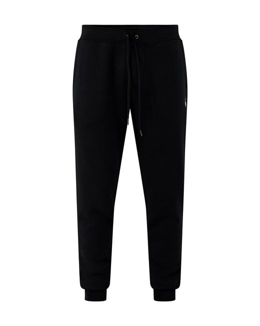 Polo Ralph Lauren Black Double Knit Joggers for men