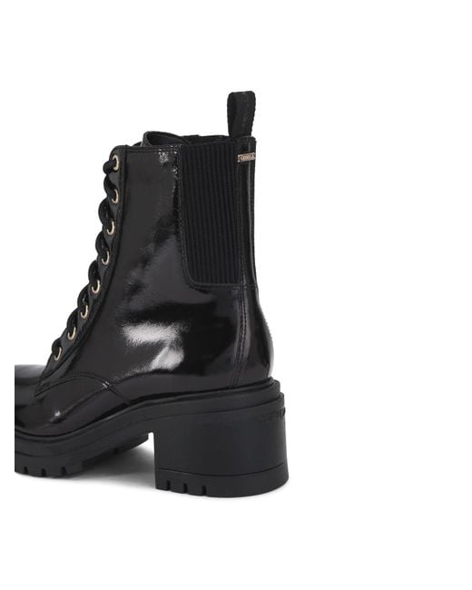 Carvela Kurt Geiger Black Champion Lace Up