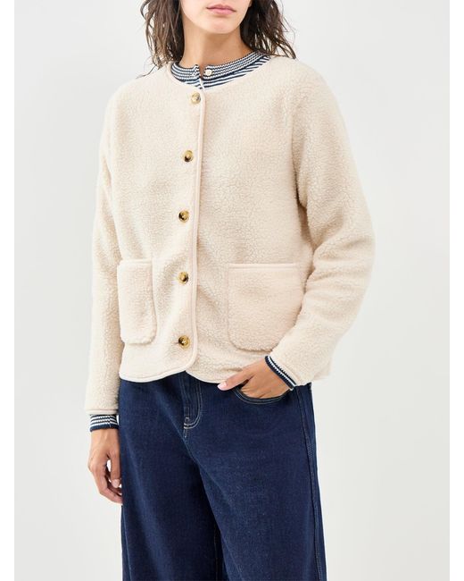 Soya Concept Natural Onyx Teddy Jacket