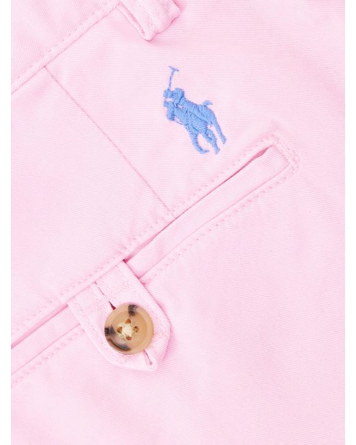 Polo Ralph Lauren Pink Bedford Shorts for men