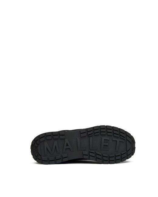 Mallet Black Bethnal Trainers for men
