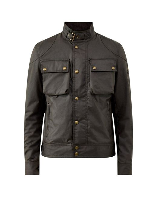 Belstaff Black Racemaster Jacket for men