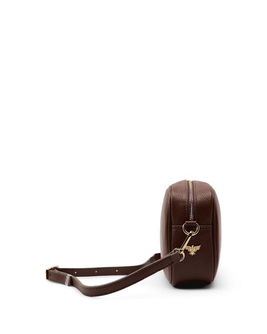 Apatchy London Brown The Tassel Crossbody Bag