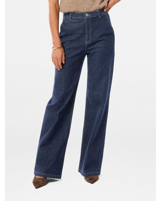 Forever New Blue Harper Pants