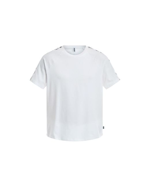 Moschino White Men's Taping Bear T-shirt for men
