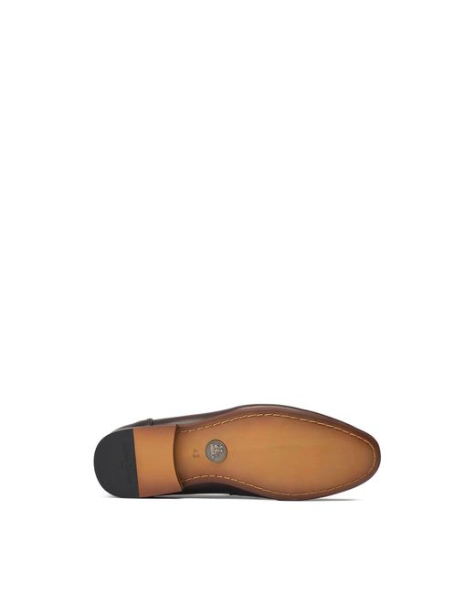 Simon Carter White Pike Loafer Shoes for men