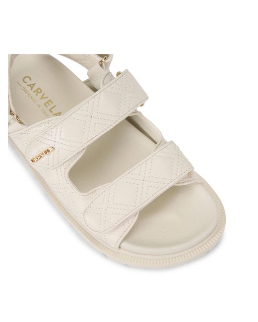 Carvela Kurt Geiger White Rosa Sandal