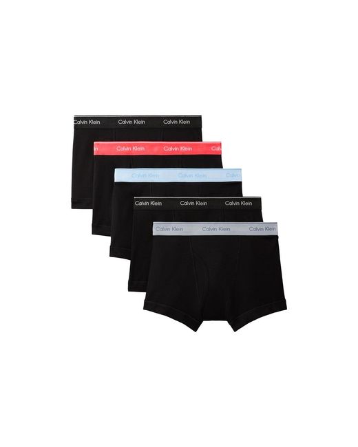 Calvin Klein Black Trunks 5-Pack for men