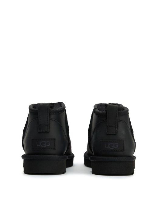 Ugg Black Classic Ultra Mini Boots