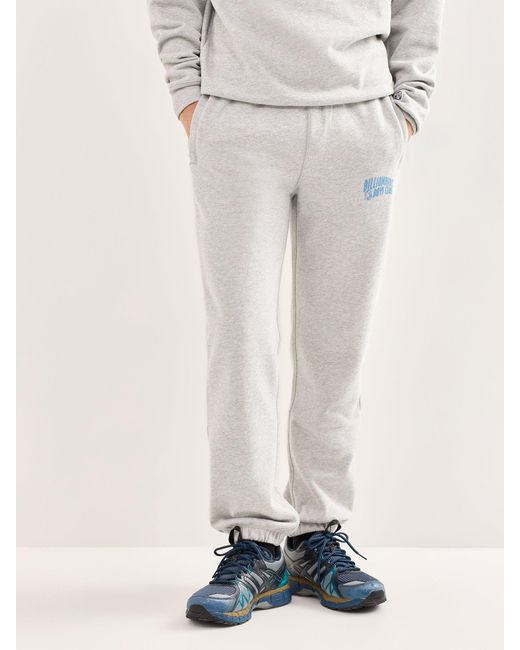 BBCICECREAM Gray Small Arch Logo Sweatpants for men