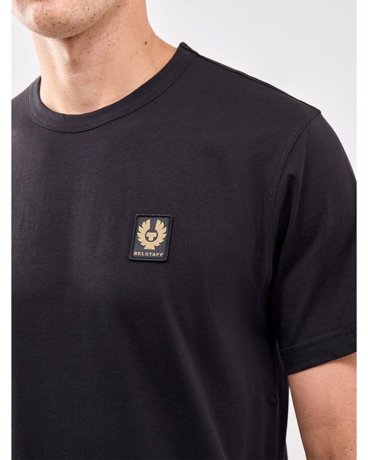 Belstaff Black Logo T-Shirt for men