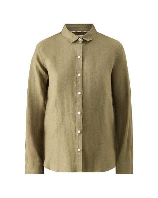 Barbour Green Marine Shirt Khaki
