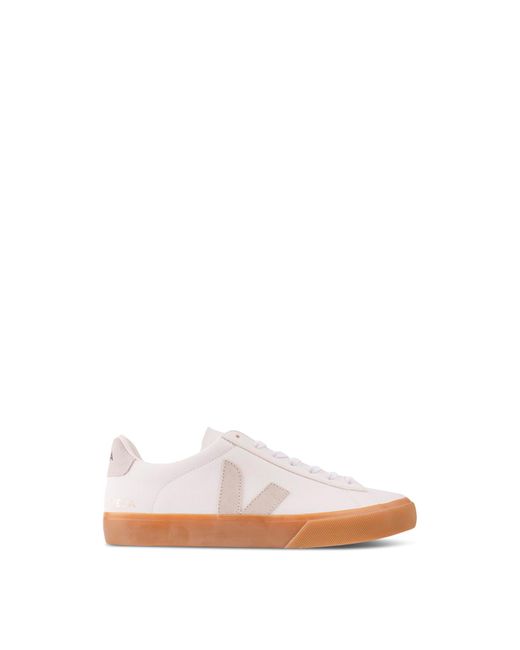 Veja Pink Men's Campo Chromefree Leather Trainers for men