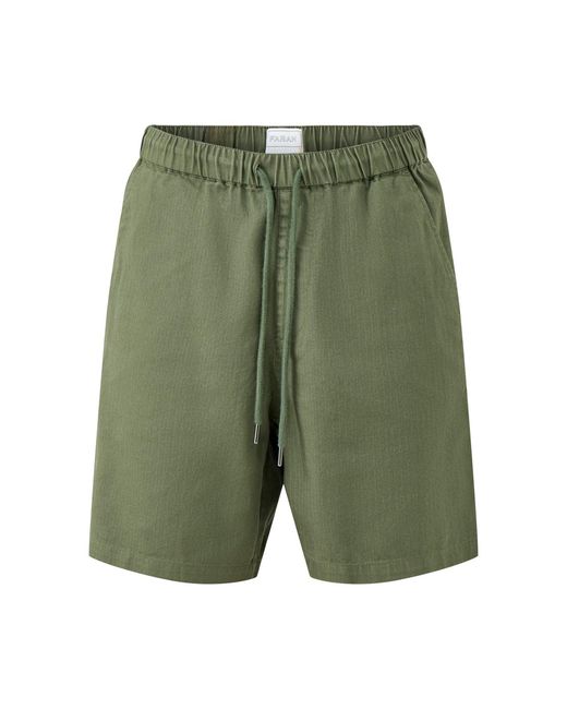 Farah Green Drawstring Shorts for men