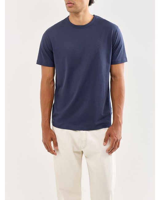 Gant Blue Pima T-Shirt for men
