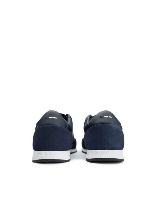Boss Blue Nitan Trainers for men