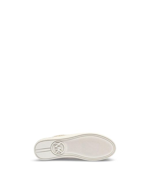 Michael Kors White Keaton Trainers