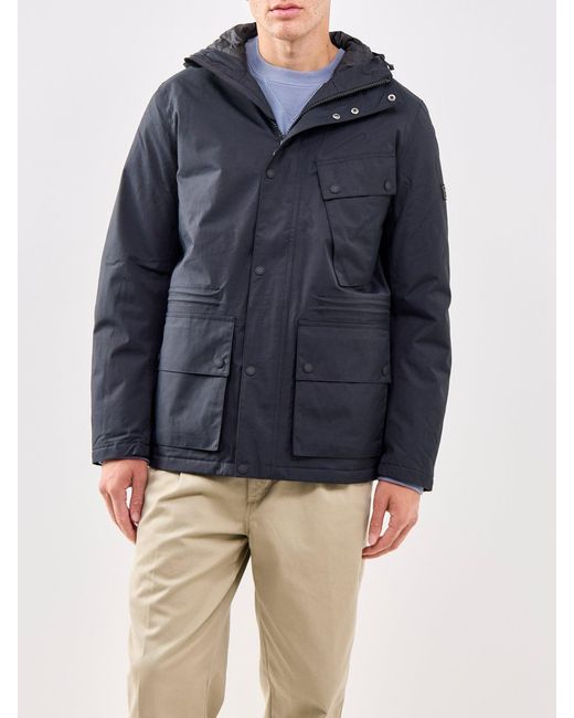 Barbour Black Endley Waterproof Field Jacket for men
