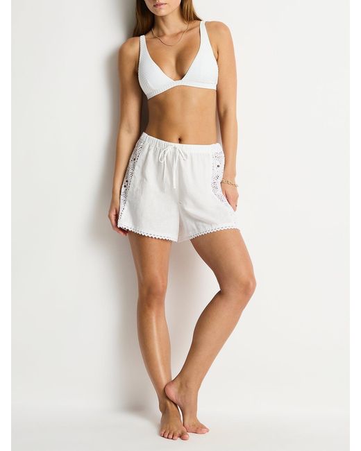 Sea Level White Blend Boxer Shorts