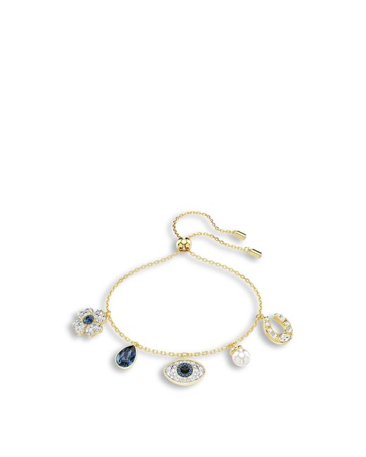 Swarovski White Women's Symbolic Charms Bracelet
