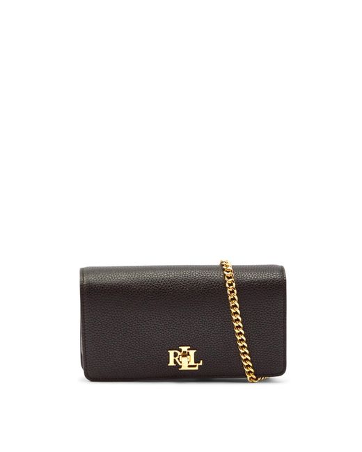 Ralph Lauren Gray Turnlock Phone Bag Tech Case