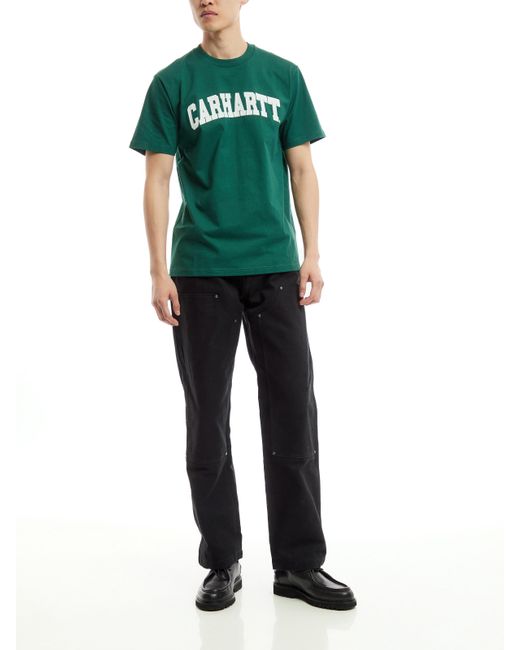 Carhartt Green Men's Short Sleeve University T-shirt for men