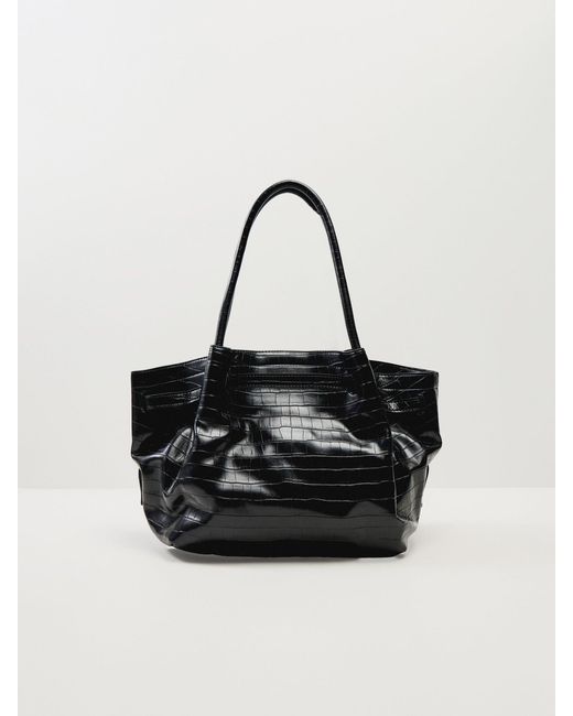 JW PEI Black Hana Medium Tote Bag
