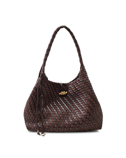 Gianni Chiarini Brown Aurelie Woven Large Tote Bag