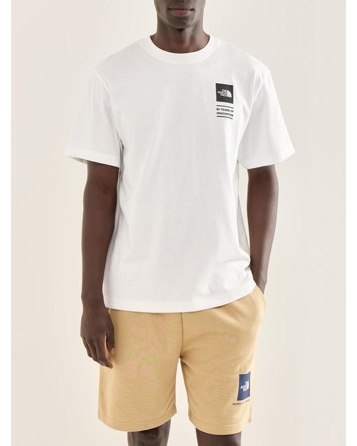 The North Face White Bcd Celebration Relaxed Short Sleeve T for men