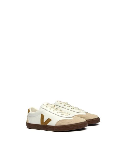 Veja White Volley Trainers
