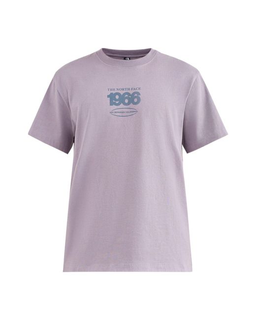 The North Face Purple Track Graphic T-Shirt for men