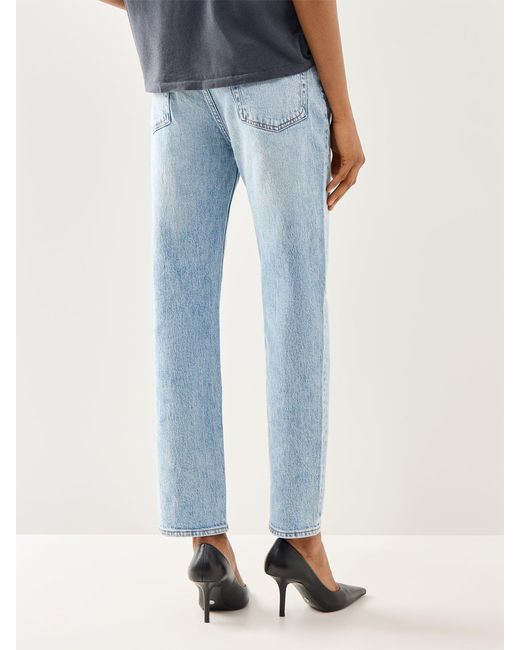 Rag & Bone Blue Women's Harlow Ankle Straight Jean