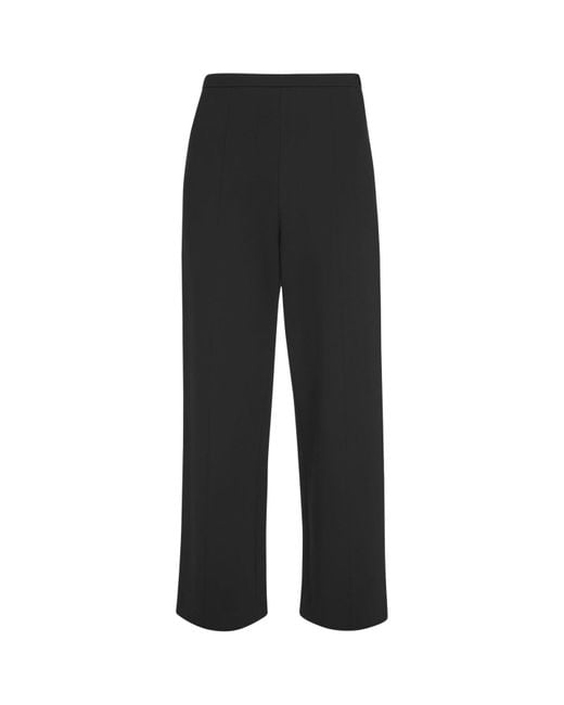 Whistles Black Camilla Wide Leg Trouser