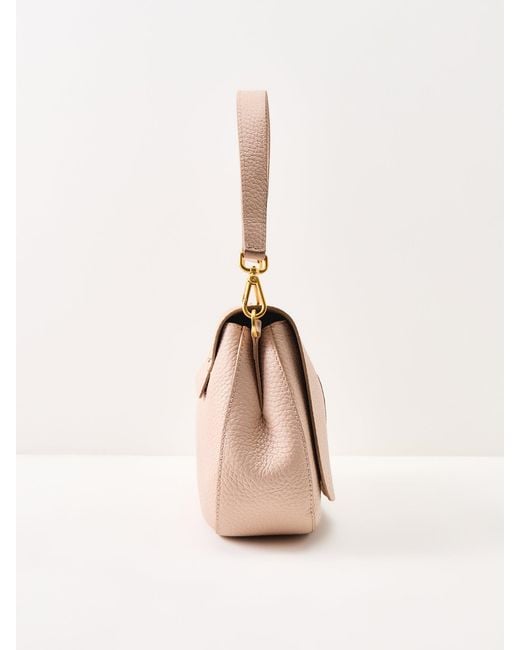 Gianni Chiarini Natural Helena Round Crossbody Bag