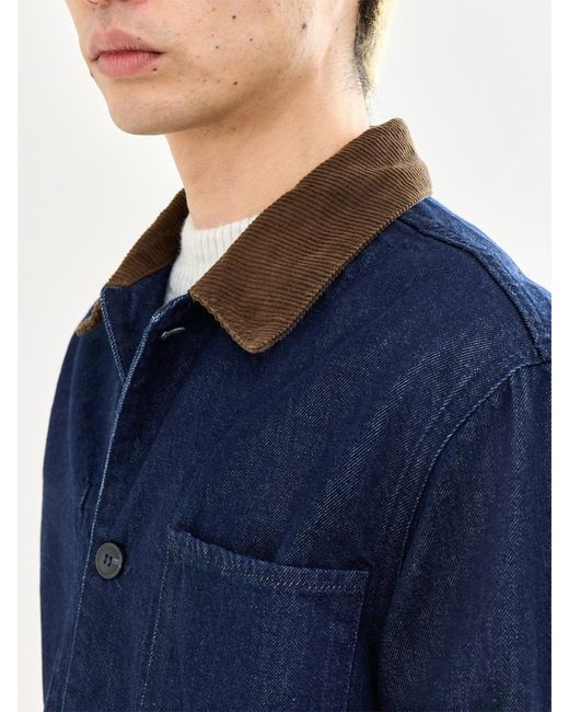 SELECTED Blue Landon Jacket for men