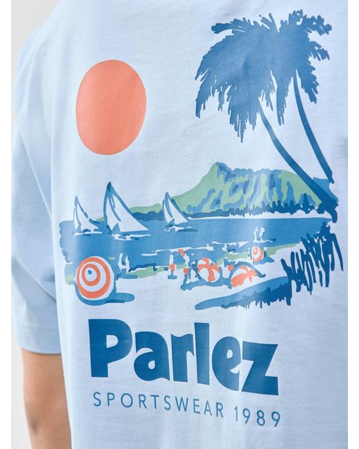 Parlez Blue Willford T-Shirt for men