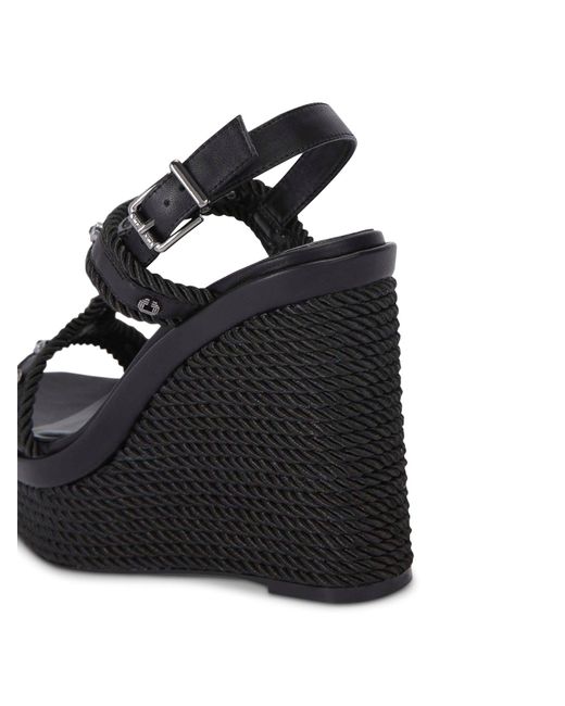 Carvela Kurt Geiger Black Sorella Wedge
