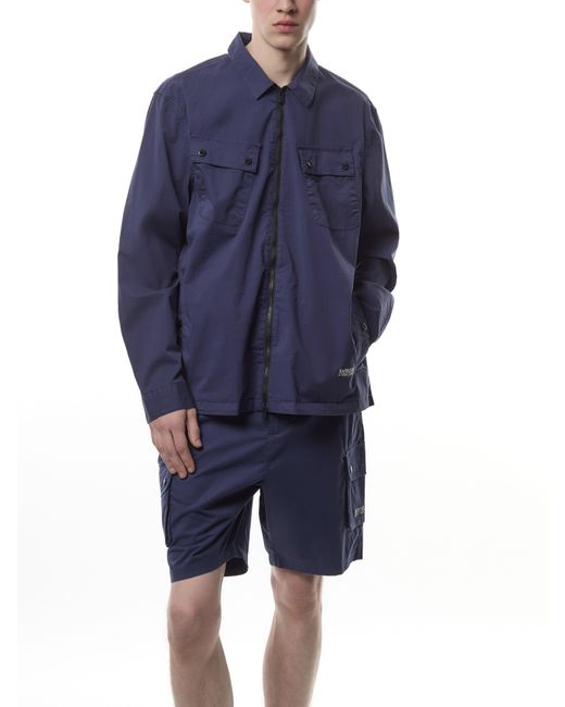 Barbour Blue Hayden Overshirt for men