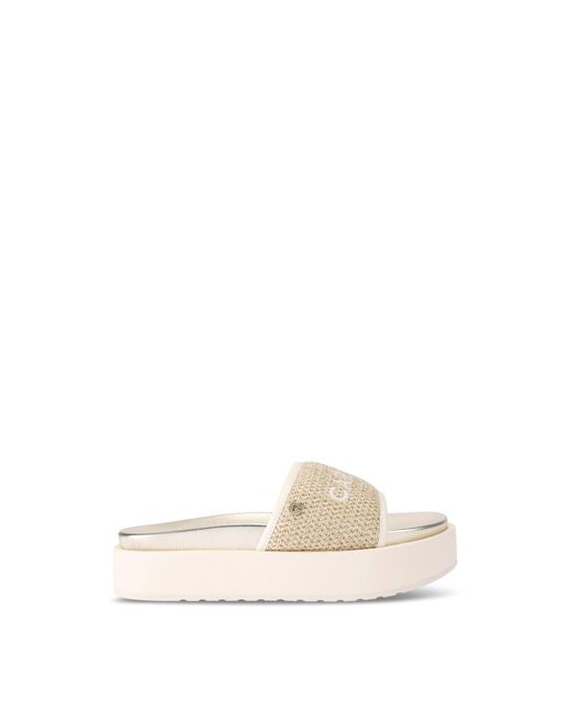 Carvela Kurt Geiger Natural Sorrento Flatform