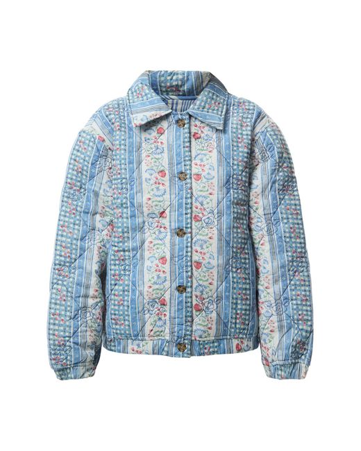 Damson Madder Blue Claudia Reversible Jacket