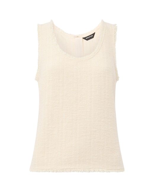 Whistles Natural Lucie Boucle Tank