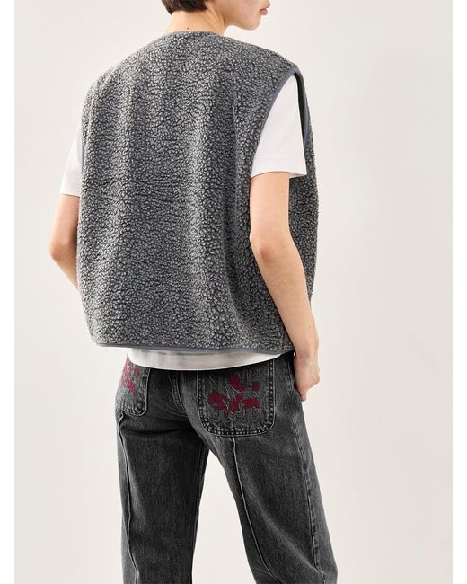 American Vintage Gray Hoktown Gilet