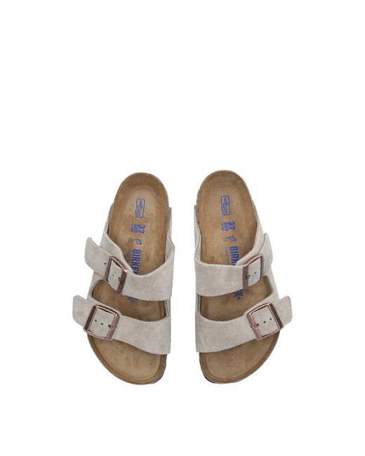 Birkenstock White Women's Arizona Sfb